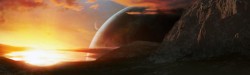 大气星球星球科幻大气banner背景高清图片