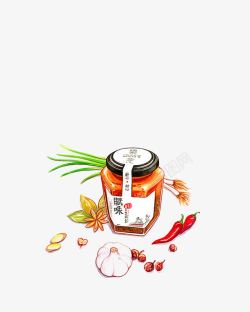 炒菜的材料素材