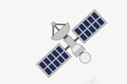 卫星雷达卡通接收器高清图片
