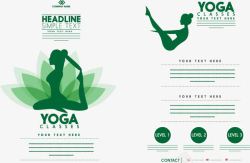 女性塑形瑜伽会馆宣传演讲高清图片