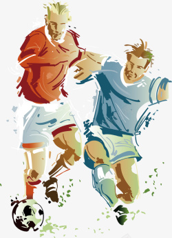 短跑足球比赛体育运动人物足球素高清图片