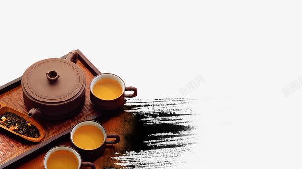 饮茶工具套组png免抠素材_新图网 https://ixintu.com 传统 茶具 茶水 饮茶