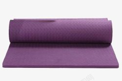 可折叠健身垫专业瑜伽垫高清图片