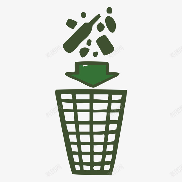 世界环境日垃圾环保分类png免抠素材_新图网 https://ixintu.com 世界环境日 分类 地球 垃圾 爱护环境 环保 绿色 能源