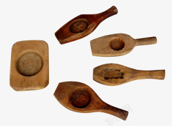 民国木制月饼模具素材