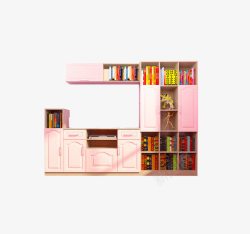 衣柜定制定制成套书柜家具高清图片