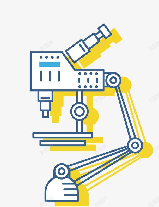 手绘显微镜png免抠素材_新图网 https://ixintu.com 仪器 实验仪器 实验器材 手绘显微镜 显微镜 简洁