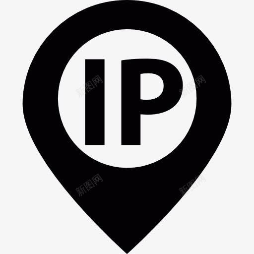 IP地址图标png_新图网 https://ixintu.com IP 位置 小图标地址 技术 指针 网络地址