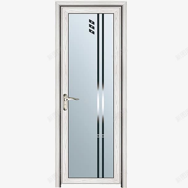 透明玻璃门png免抠素材_新图网 https://ixintu.com 房门 房间 玻璃 装修材料 门 门把手 门框
