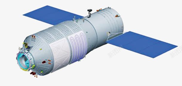 太空补给png免抠素材_新图网 https://ixintu.com 卫星 天宫二号 探测仪 航天事业 飞行器