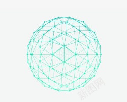 蓝色科技数码圆球png免抠素材_新图网 https://ixintu.com 圆球 数码 科技 蓝色