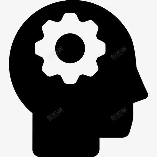 就业的思想家图标png_新图网 https://ixintu.com 人 头 头部轮廓 思考 改进 聪明