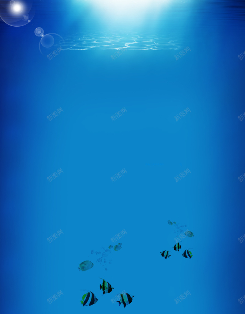 海洋蓝色H5质感分层背景jpg设计背景_新图网 https://ixintu.com H5 分层背景 气泡 水 海洋 纹路 蓝色 质感 鱼儿