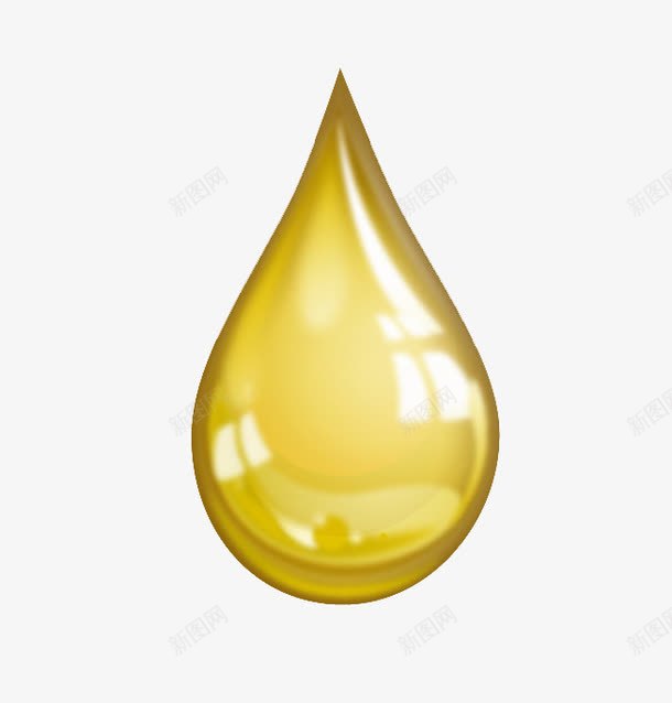 油滴png免抠素材_新图网 https://ixintu.com 橄榄油 调和油 食用油 黄色
