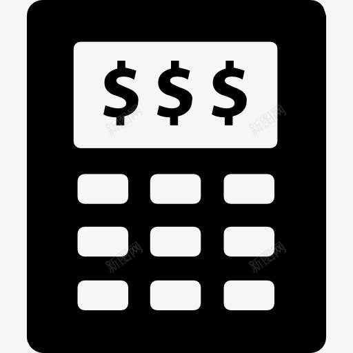 预算计算器图标png_新图网 https://ixintu.com SEM SEO 工具 工具和用具 计算器 钱的工具 预算