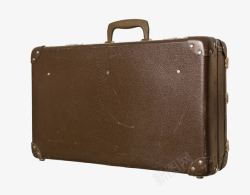 棕色皮箱手提箱素材