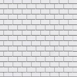 白色墙砖背景实物白色砖墙高清图片