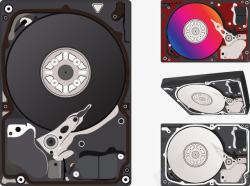 SSD固态硬盘电脑配件高清图片