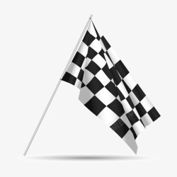 赛车运动赛车旗帜高清图片