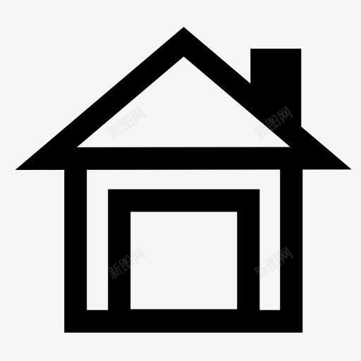 home的小房子图标png_新图网 https://ixintu.com home 主页 房子 首页
