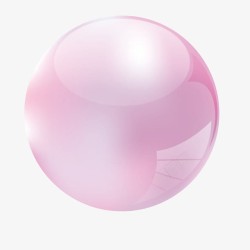 粉色的珍珠荧光素材