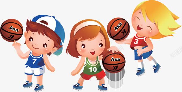 打篮球比赛png免抠素材_新图网 https://ixintu.com 健康 儿童 小孩 户外 比赛 竞技 篮球 运动