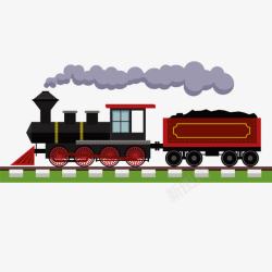 运煤蒸汽火车高清图片