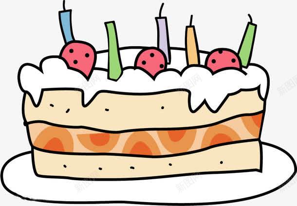 卡通生日蛋糕png免抠素材_新图网 https://ixintu.com 三层 卡通 奶油 定制蛋糕卡通 手绘素材 生日蛋糕图片免费下载 蛋糕 蜡烛 鼠
