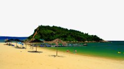 秦皇岛旅游美丽海滩景观高清图片