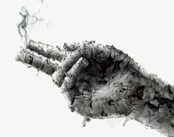 腐烂的背景世界无烟日抽烟标志高清图片