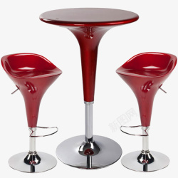 酒红色吧台桌椅酒红色吧台桌椅高清图片