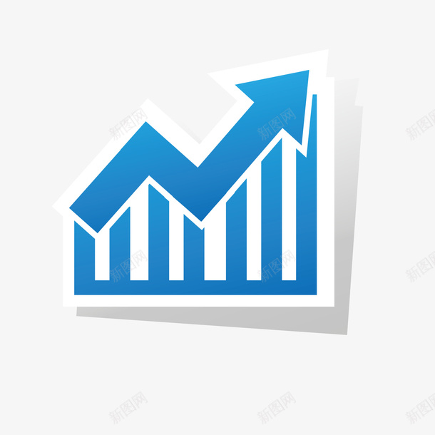 蓝色渐变柱形数据分析png免抠素材_新图网 https://ixintu.com 分析 扁平化 数据 柱形 渐变 蓝色 行情 趋势