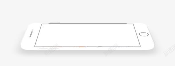 平视手机png免抠素材_新图网 https://ixintu.com 安卓样机 手机侧面 手机横屏 电话 白 白屏 苹果