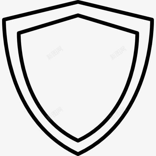 盾牌轮廓图标