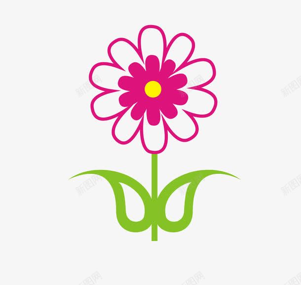 小小太阳花png免抠素材_新图网 https://ixintu.com 光芒 卡通 绿色 花朵 苗木 象征 鲜艳