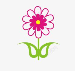 小小太阳花素材