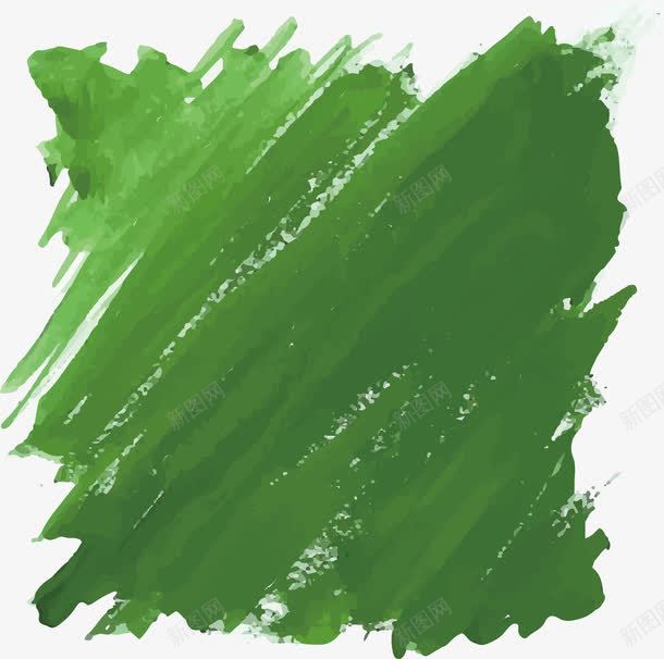 草绿色手绘笔刷png免抠素材_新图网 https://ixintu.com 水彩笔刷 涂鸦 矢量png 笔刷 绿色涂鸦 绿色笔刷