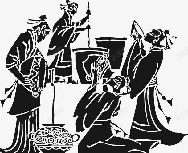 古代酿酒png免抠素材_新图网 https://ixintu.com 古代酿酒图 喜马拉雅 插图 黑色