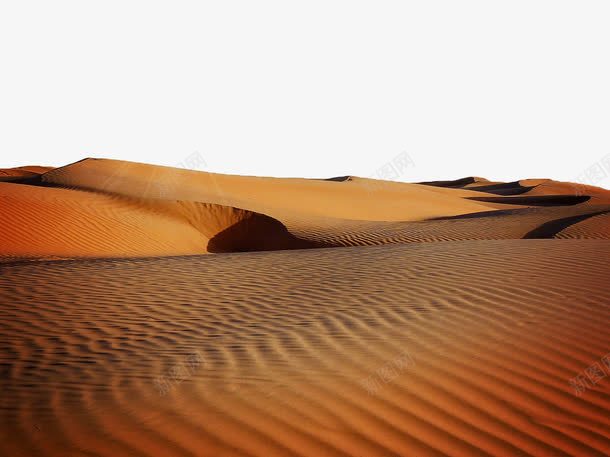 黄色沙丘png免抠素材_新图网 https://ixintu.com 地理地貌 戈壁 沙丘 沙漠 黄色