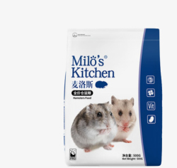 仓鼠龙猫粮食包装袋素材