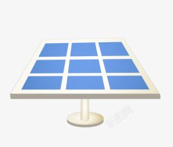 无硅太阳能发电板高清图片