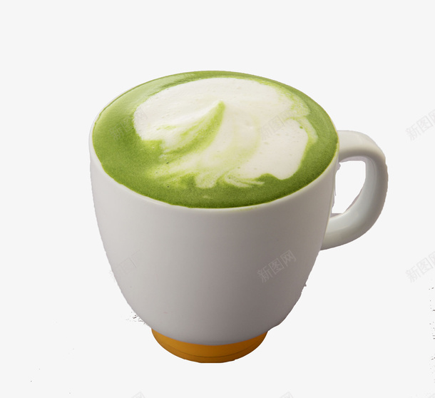 一杯抹茶味的饮品png免抠素材_新图网 https://ixintu.com 好喝 抹茶 水杯 泡沫 白色 绿色 美味 饮品