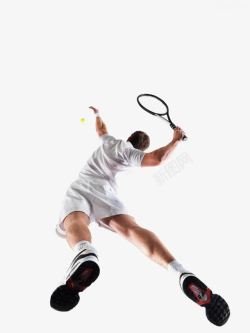 网球人物素材打网球的人高清图片