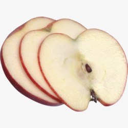 俯拍苹果片苹果高清图片