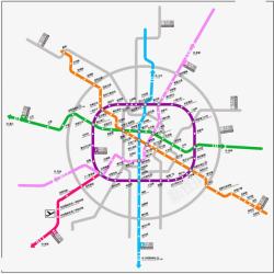 成都地铁成都地铁线路图高清图片