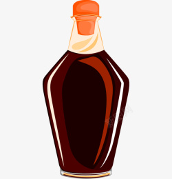 醋和酱油瓶食物容器高清图片