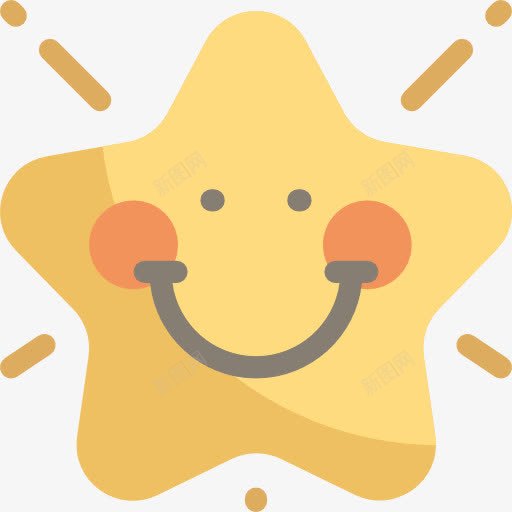 明星图标png_新图网 https://ixintu.com 喜爱 孩子和婴儿 形状 惹人喜爱 明星 最喜欢的 标志 率 界面