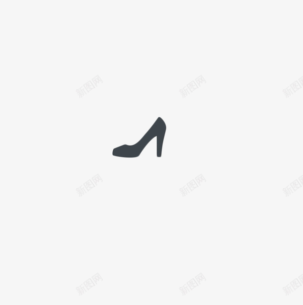 女士高跟靴图标png_新图网 https://ixintu.com 女士图标 女士高跟鞋 装饰元素