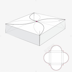 立体创意包装礼盒结构素材