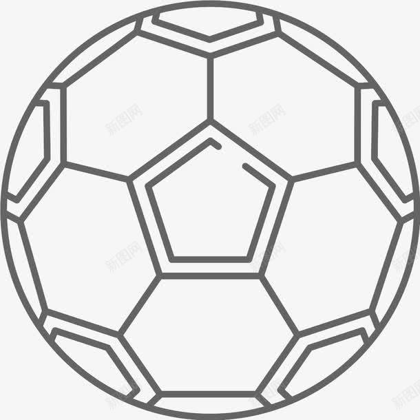 足球png免抠素材_新图网 https://ixintu.com 一颗足球 健身 卡通 球类 运动